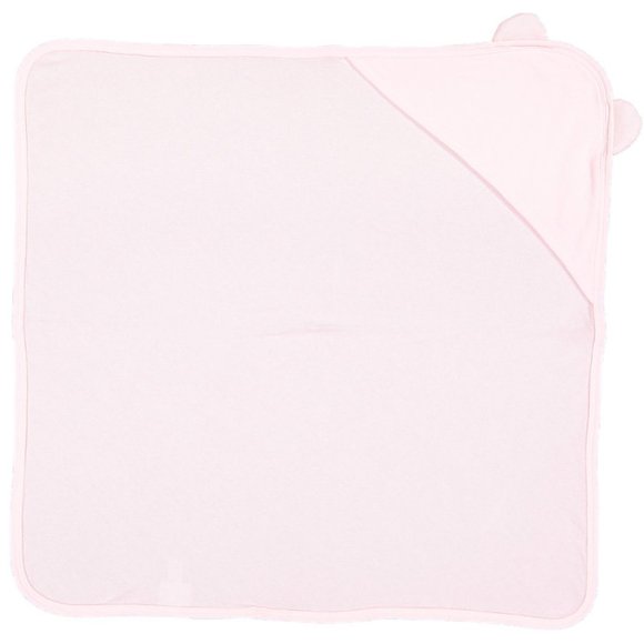NWOT - INFANT HOODED TOWEL WITH EARS - Ballerina Pink - Picture 2 of 3